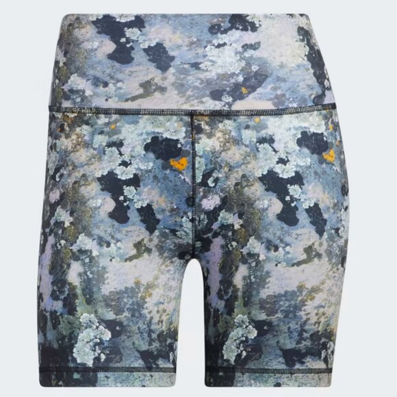 adidas Yoga Studio Print Short Tights - Picture 6 of 7